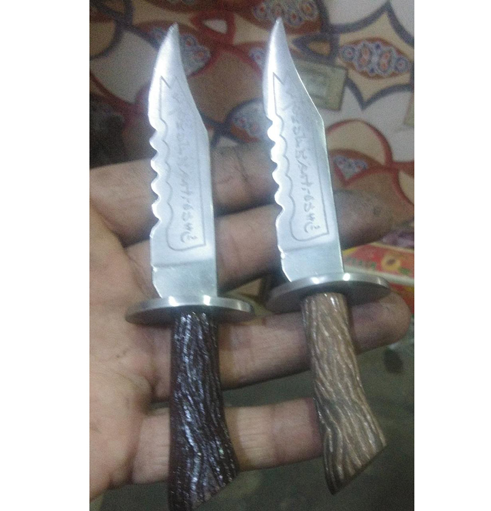 Mini Rubys Replica Demon-Killing Kknife from the TV series Supernatural